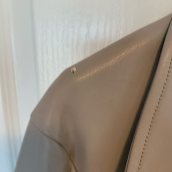 Dynamite Blush Pink Leather Jacket SAMPLE - Picture 9 of 10